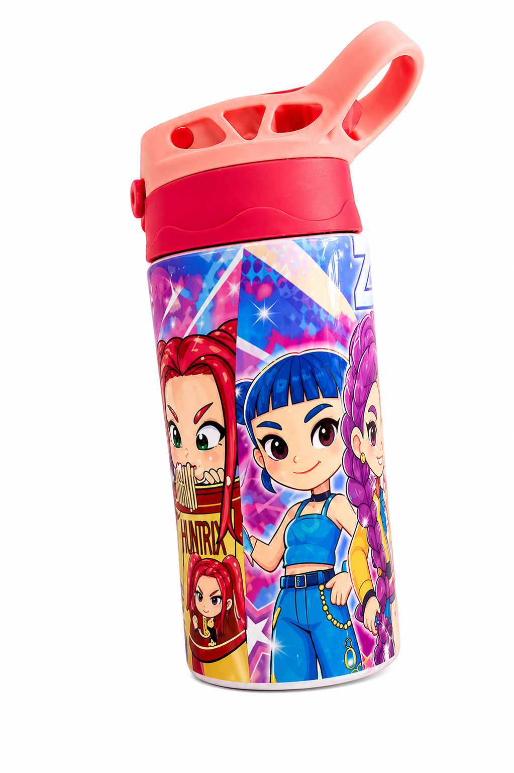 K-Pop Kids Water Bottle – Custom Name Bottle for Girls