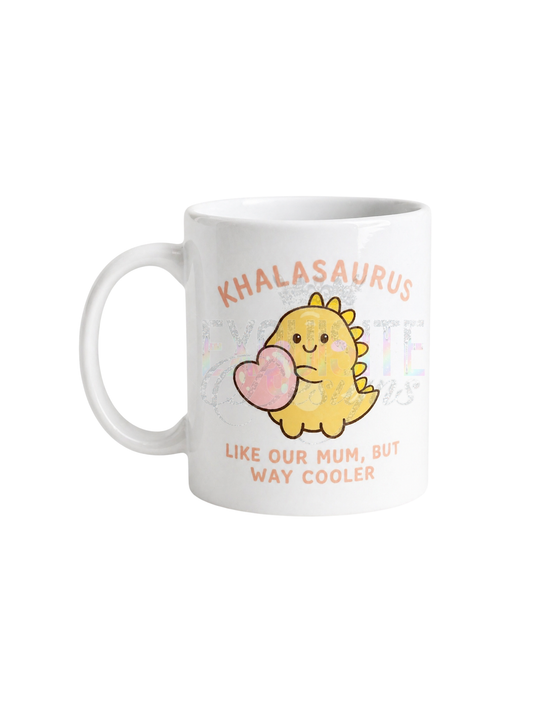 Khalasaurus Mug – Funny Khala Gift Mug